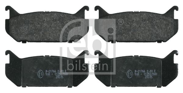 FEBI BILSTEIN Комплект тормозных колодок, дисковый тормоз 16194